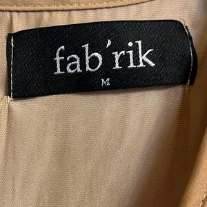 fab'rik Beige/Tan Dress - Classic Neutral Layer